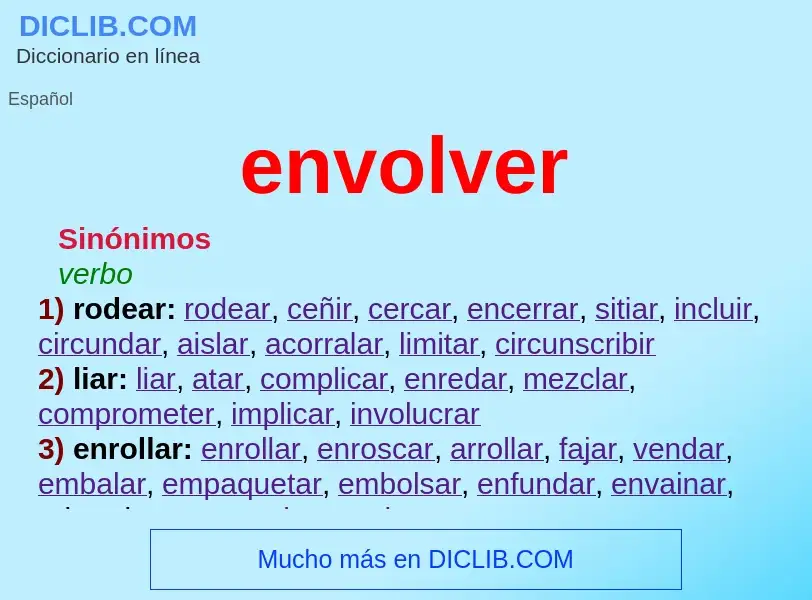 Wat is envolver - definition