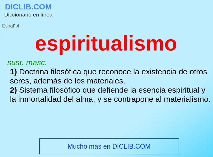 O que é espiritualismo - definição, significado, conceito