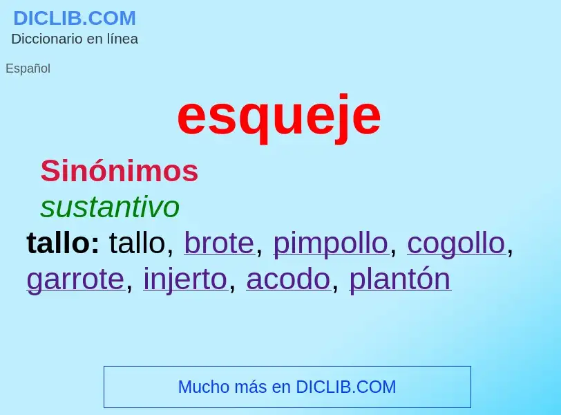 O que é esqueje - definição, significado, conceito