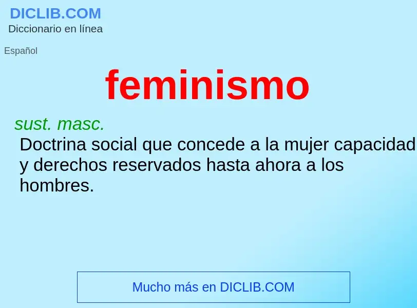 ¿Qué es feminismo? - significado y definición