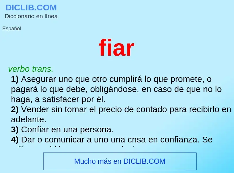 What is fiar - definition