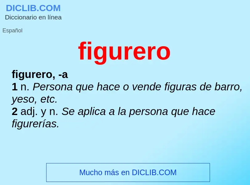 Wat is figurero - definition