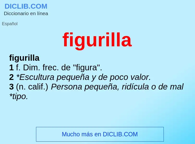 What is figurilla - definition