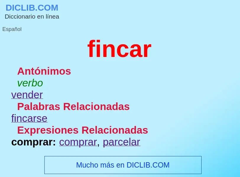 Wat is fincar - definition