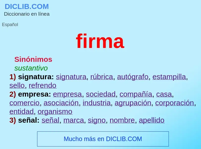 Wat is firma - definition