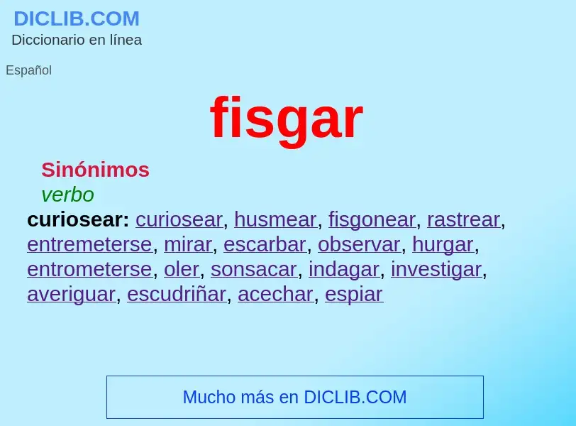 Wat is fisgar - definition