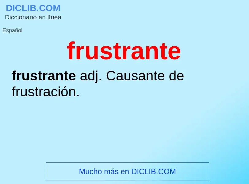 O que é frustrante - definição, significado, conceito