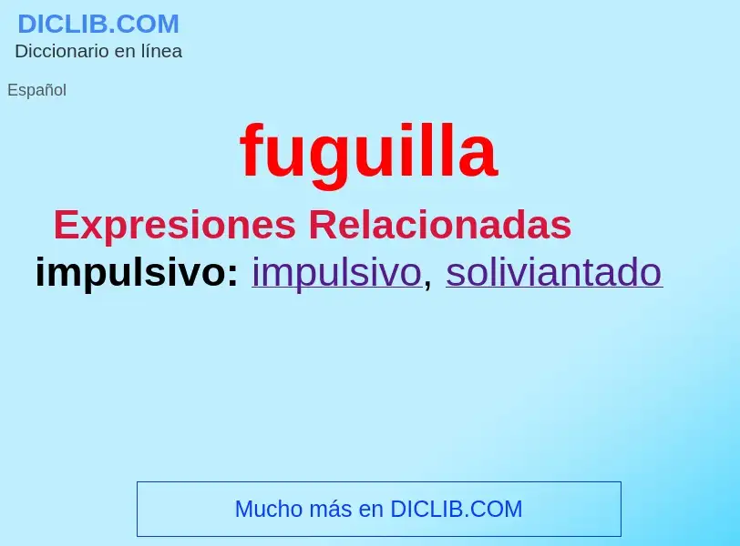 Wat is fuguilla - definition