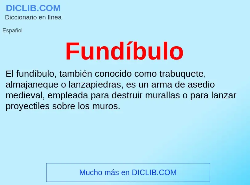 O que é Fundíbulo - definição, significado, conceito