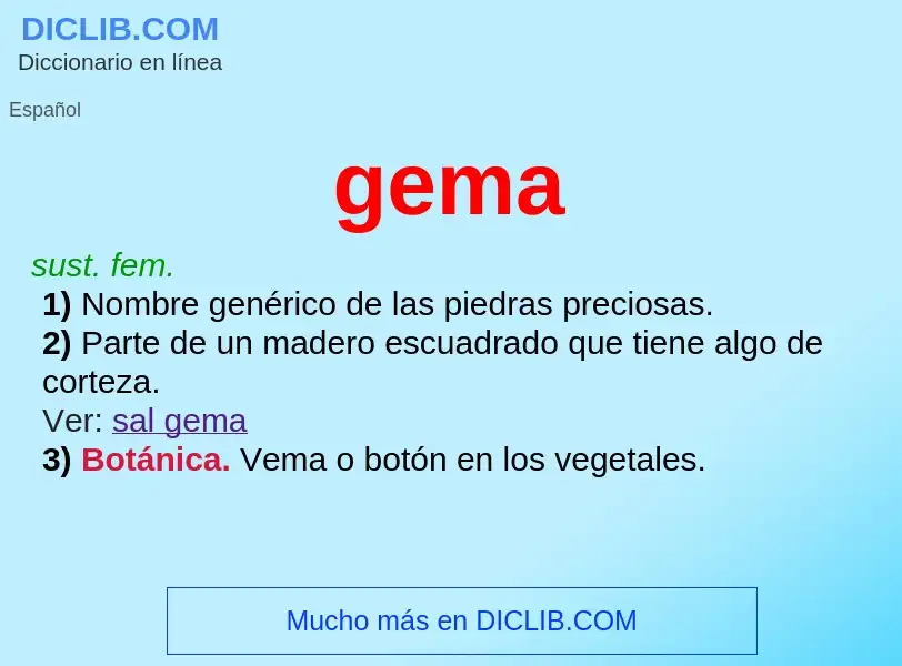 Wat is gema - definition