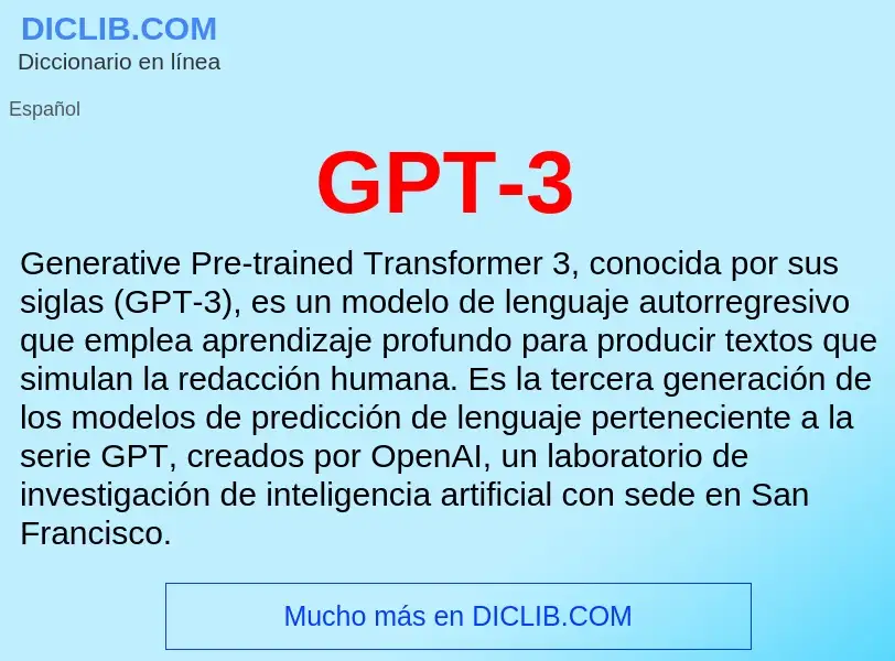 Что такое GPT-3 - определение