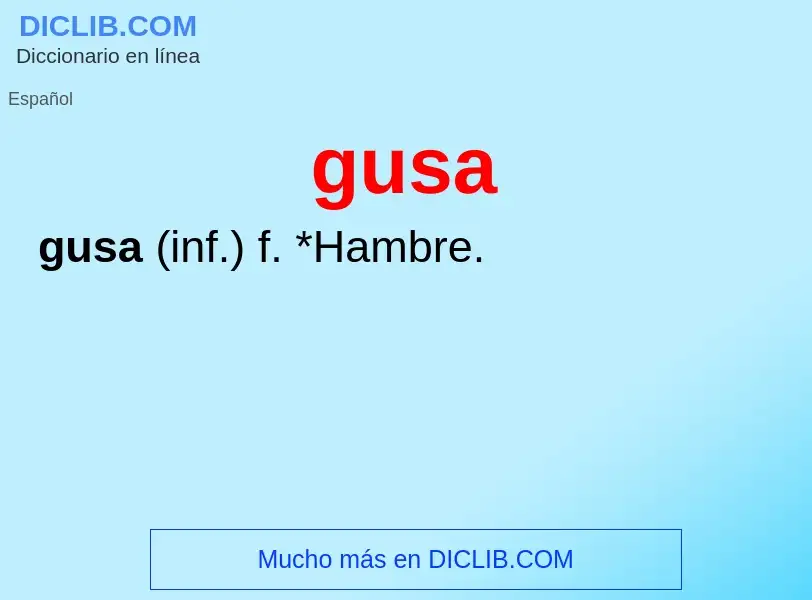 O que é gusa - definição, significado, conceito