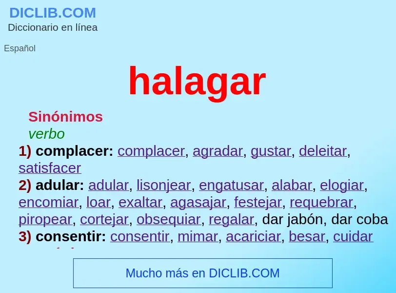 Wat is halagar - definition