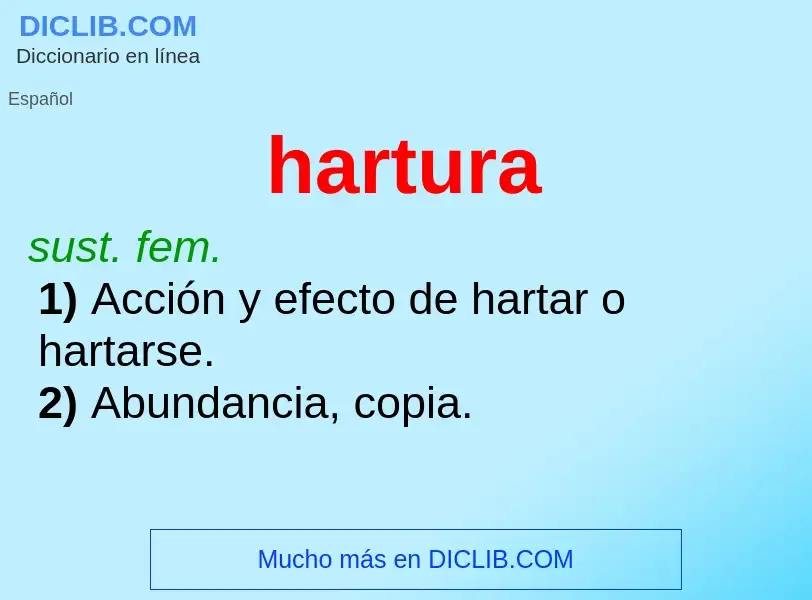 Wat is hartura - definition