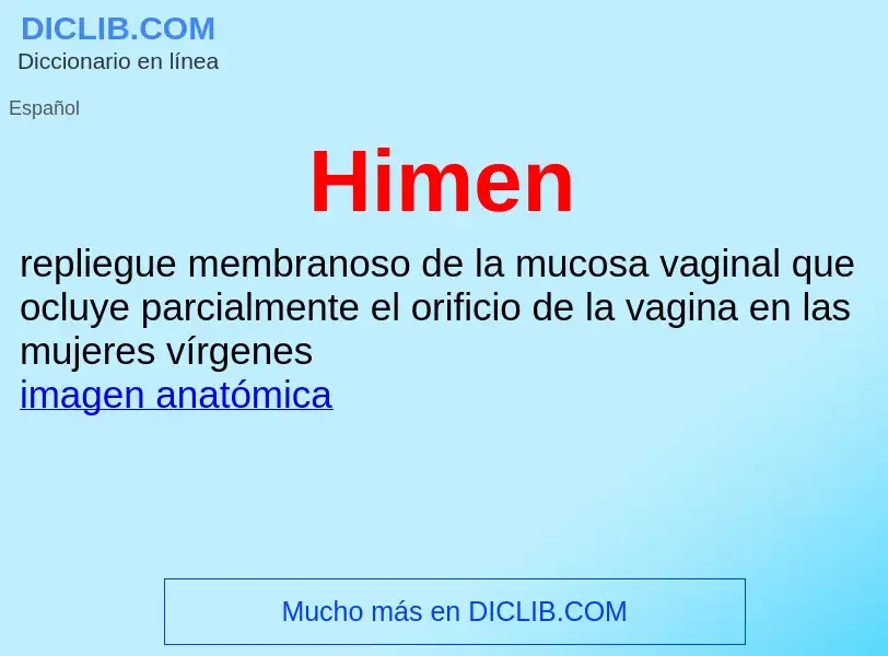 O que é Himen - definição, significado, conceito