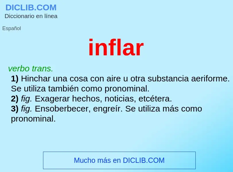 What is inflar - definition