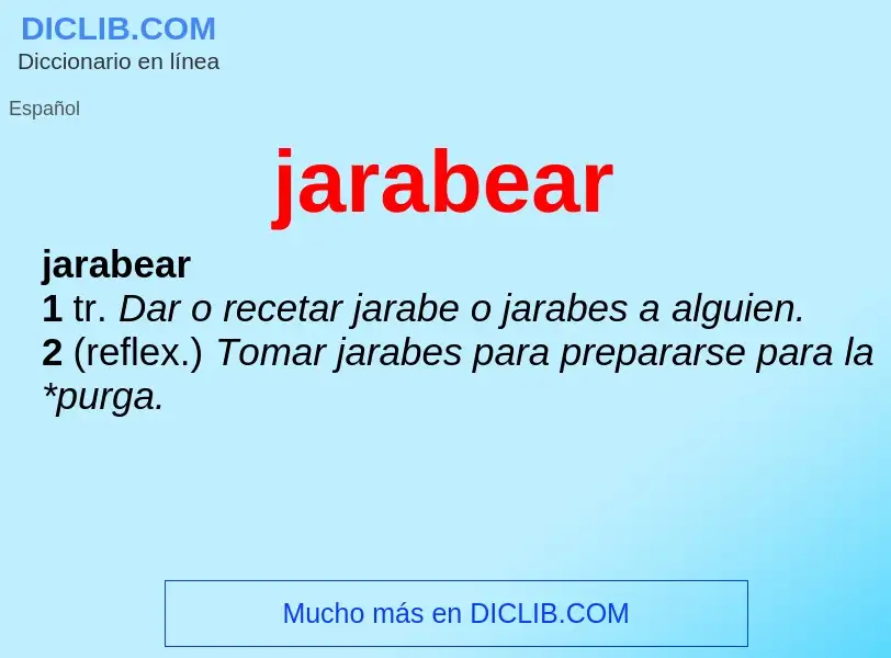 Что такое jarabear - определение