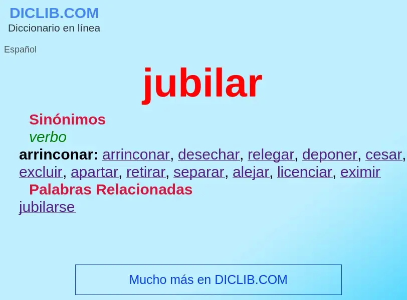 Wat is jubilar - definition