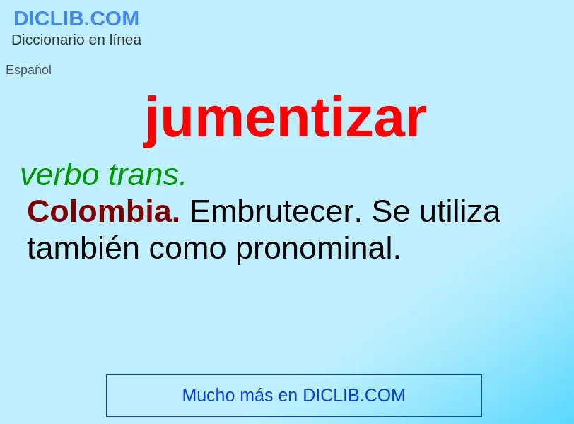 O que é jumentizar - definição, significado, conceito