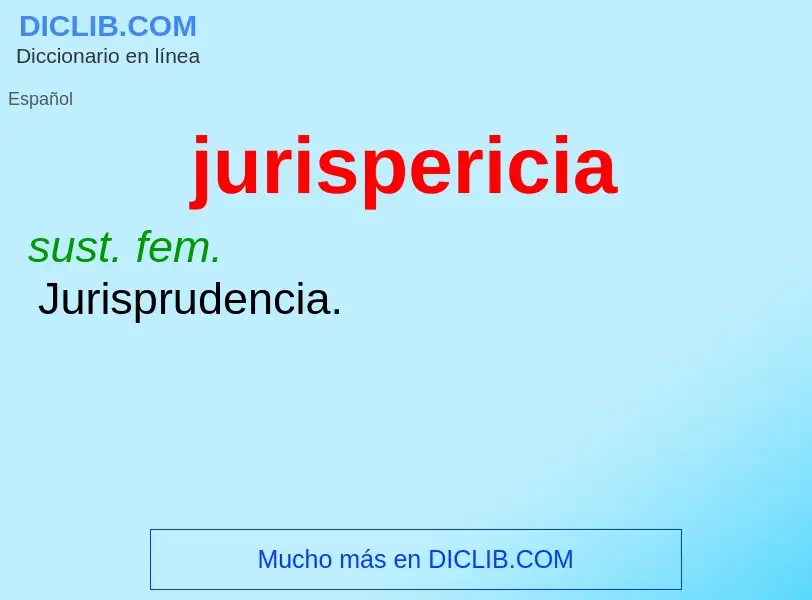 O que é jurispericia - definição, significado, conceito