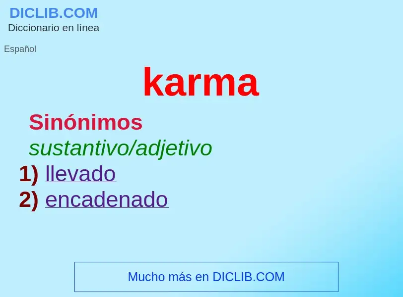 ¿Qué es karma? - significado y definición