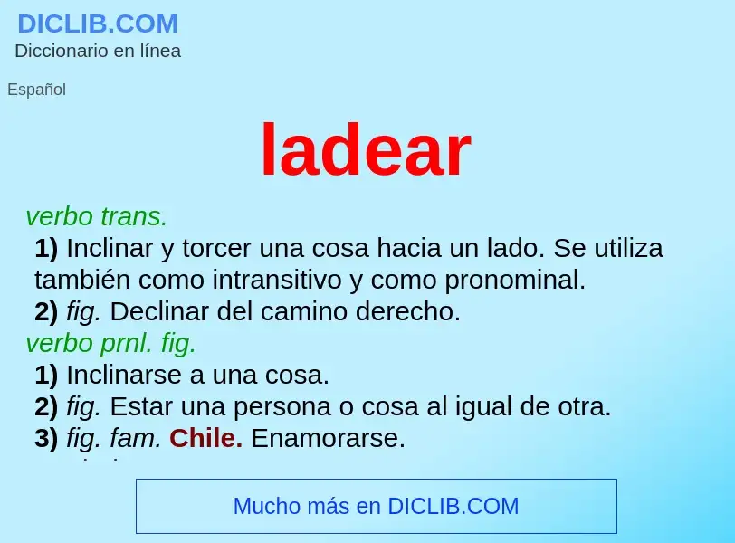 What is ladear - definition