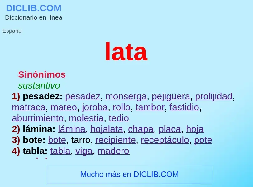 What is lata - definition