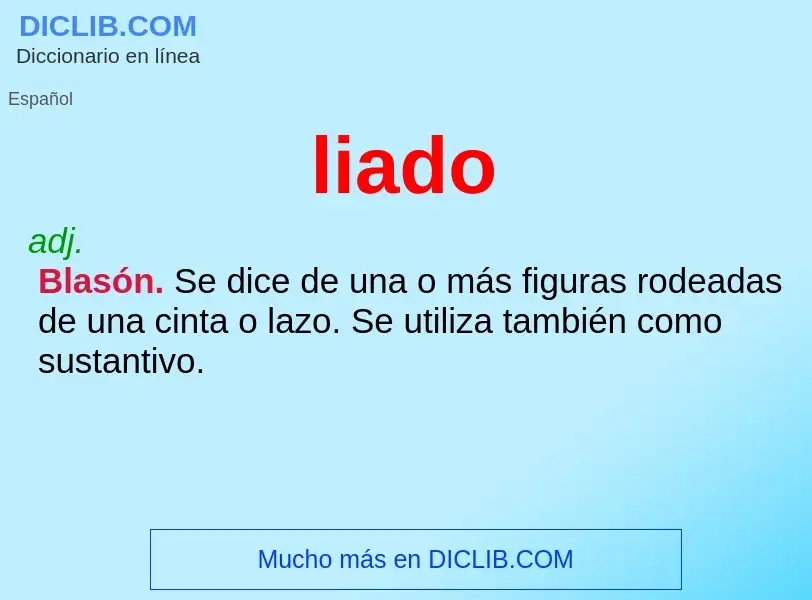 Wat is liado - definition