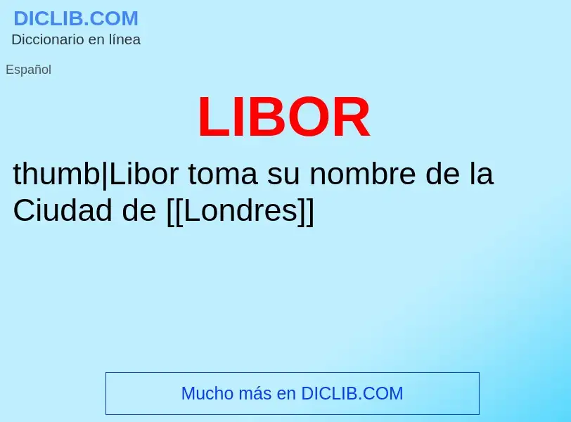 Τι είναι LIBOR - ορισμός