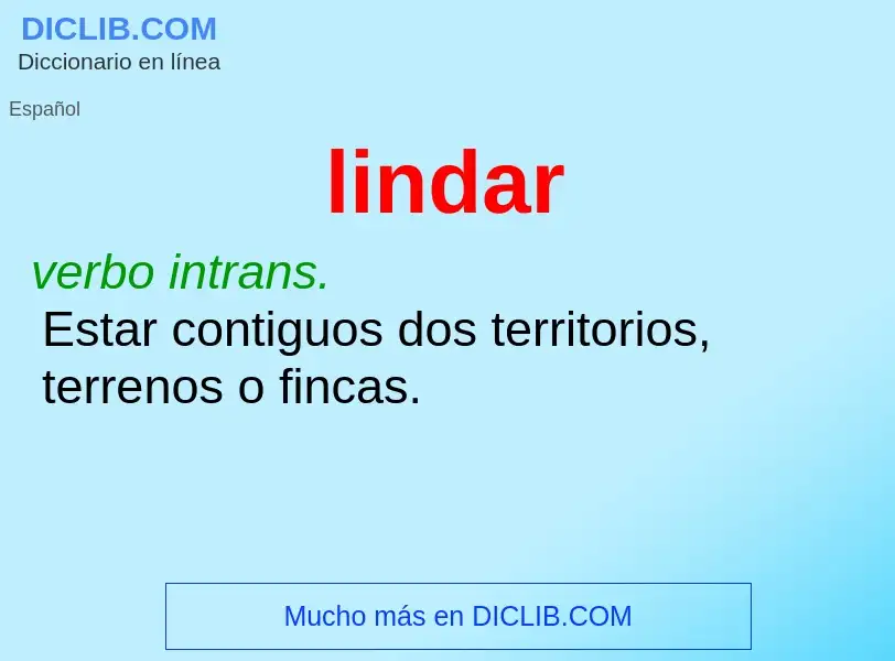 Wat is lindar - definition