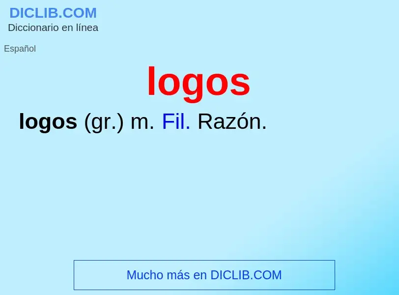 ¿Qué es logos? - significado y definición