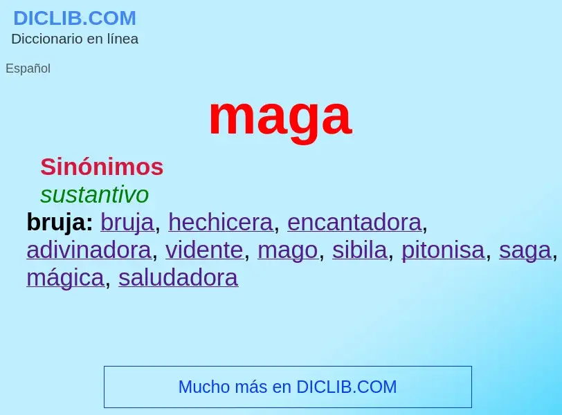 Was ist maga - Definition