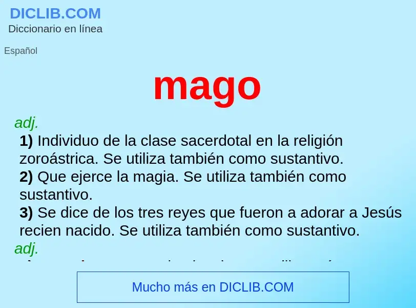 Wat is mago - definition