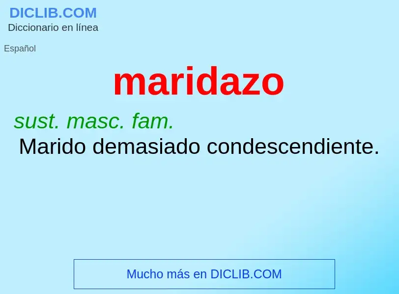 What is maridazo - definition