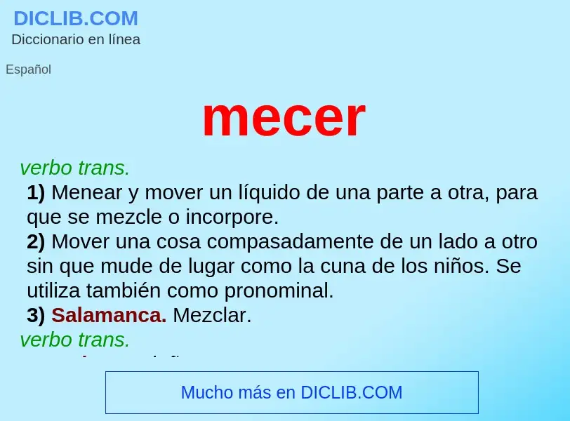 Wat is mecer - definition