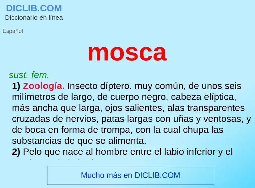 Was ist mosca - Definition