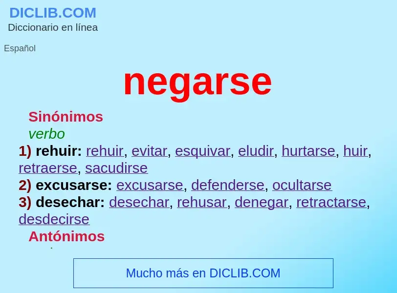 Wat is negarse - definition