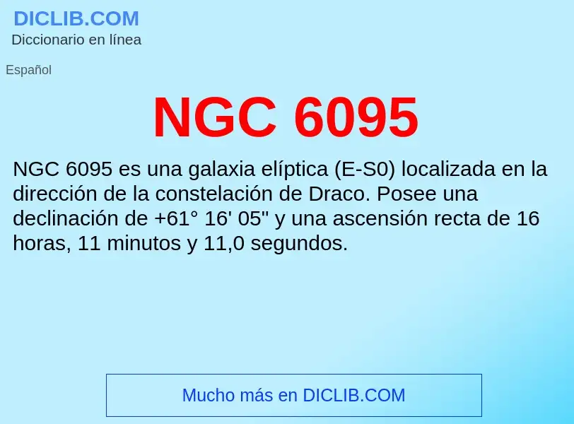 O que é NGC 6095 - definição, significado, conceito