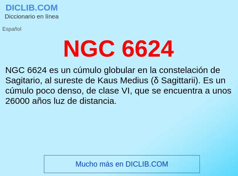 O que é NGC 6624 - definição, significado, conceito