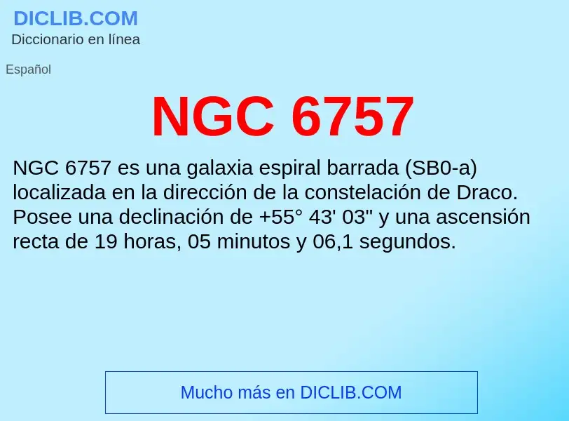 O que é NGC 6757 - definição, significado, conceito