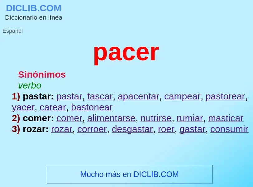 Wat is pacer - definition