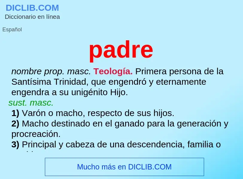 What is padre - definition