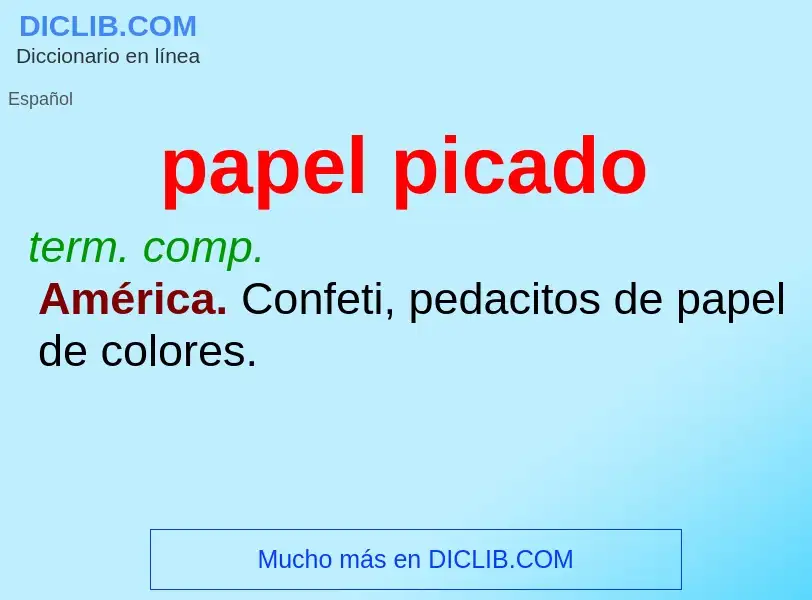 O que é papel picado - definição, significado, conceito