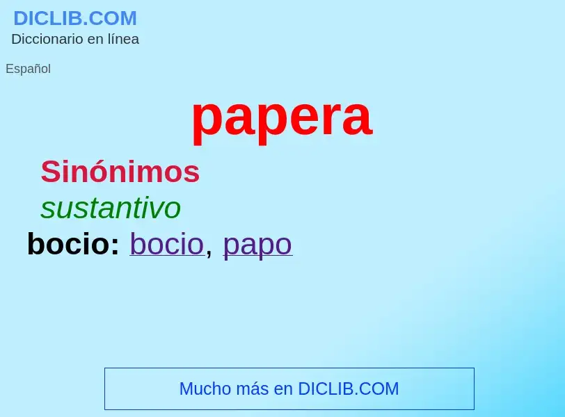 Che cos'è papera - definizione