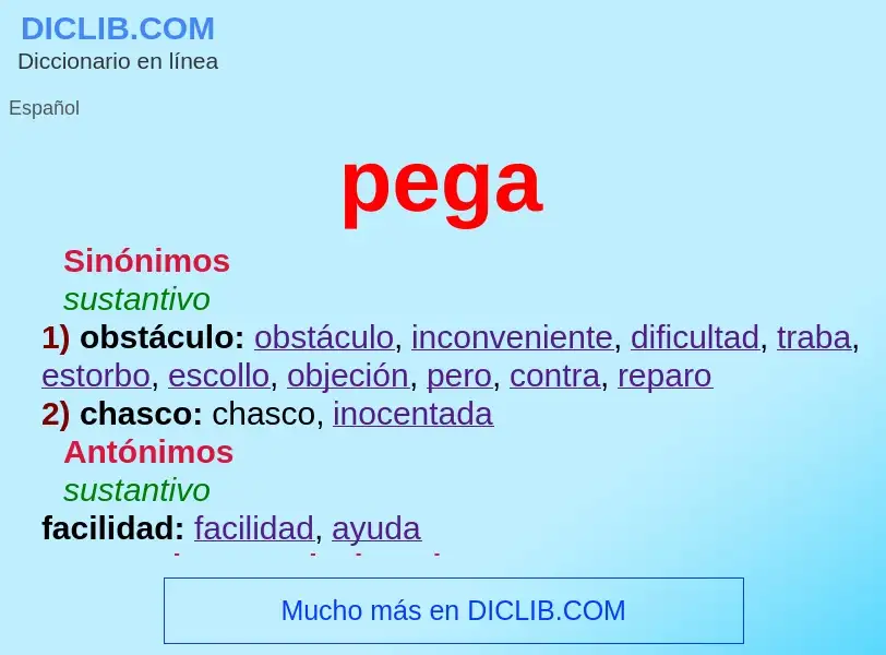 Wat is pega - definition