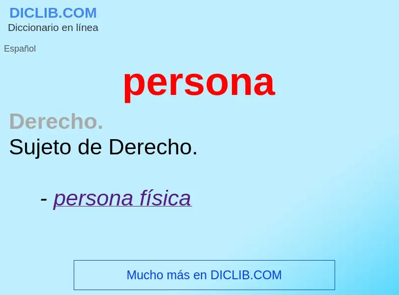 Wat is persona - definition