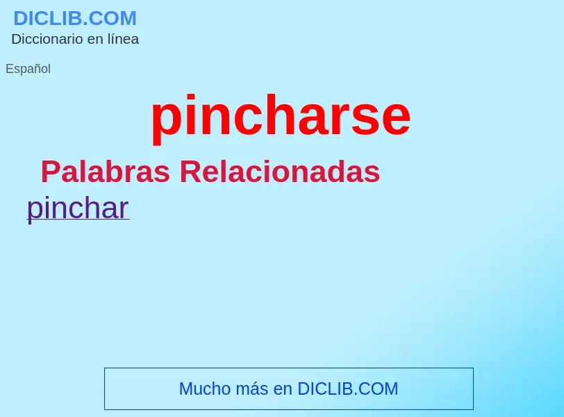 What is pincharse - definition