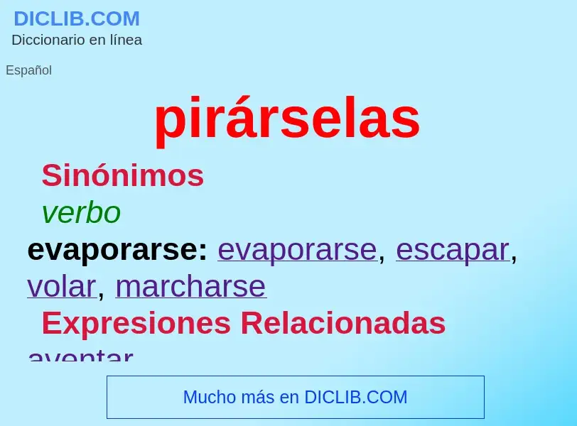 Wat is pirárselas - definition