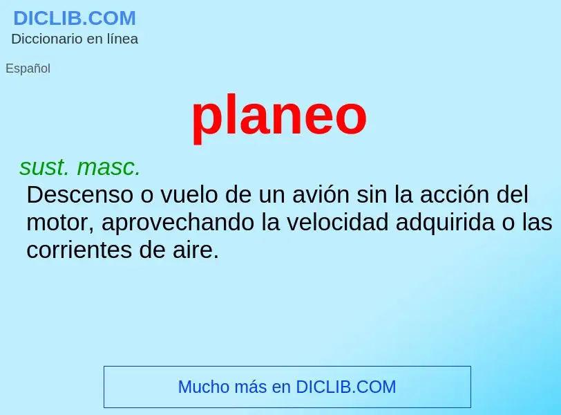 What is planeo - definition