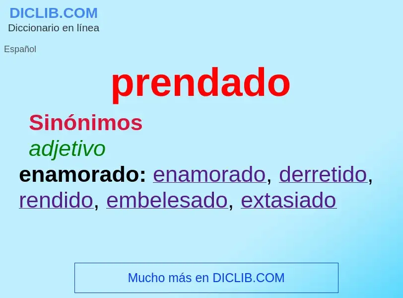 O que é prendado - definição, significado, conceito